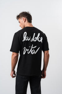 T-shirt Dolce Vita Blanc/Noir