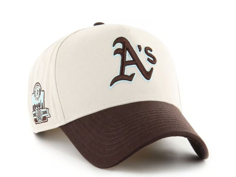 Casquette MVP Oakland Athletics World Series Crème/Marron
