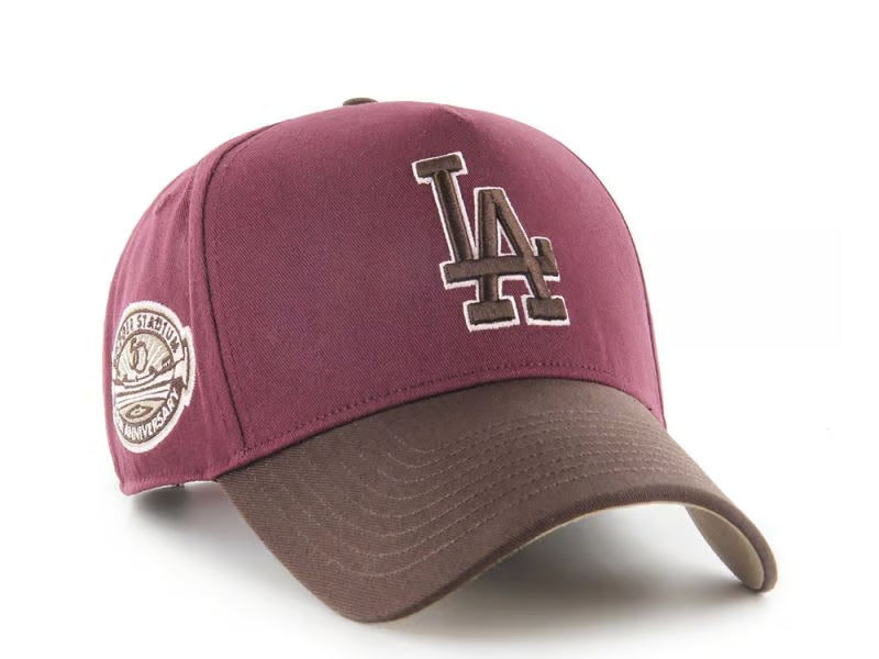 Casquette MVP Los Angeles Dodgers World Series Prune/Marron
