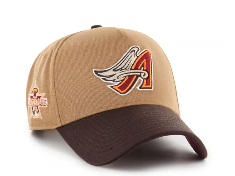Casquette MVP Los Angeles Angels All Star Game Beige/Marron