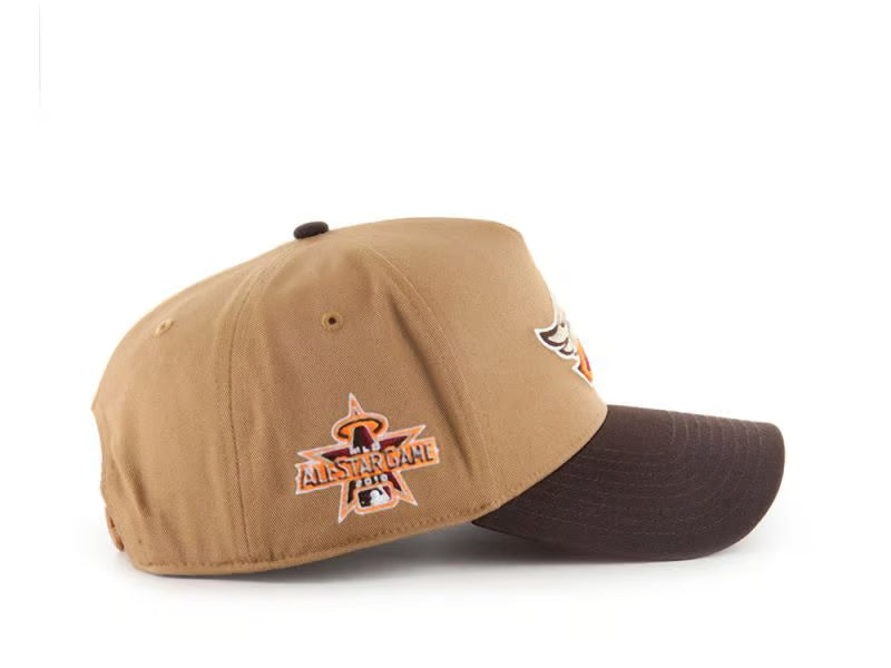 Casquette MVP Los Angeles Angels All Star Game Beige/Marron