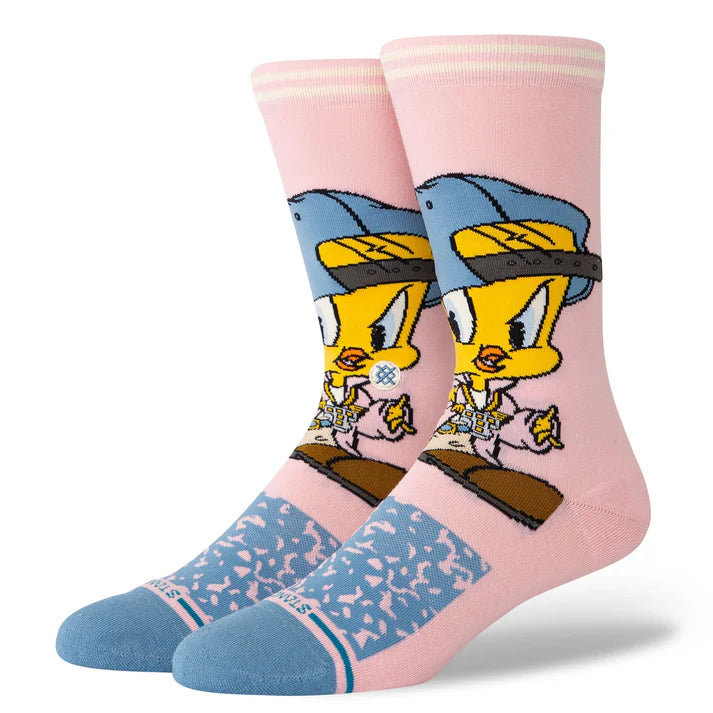 Chaussette Tweety Crew Rose