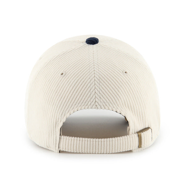 Casquette Clean Up Boston Red Sox Velours Crème/Marine