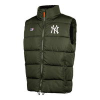 Jacket Zip Gila New York Yankees Kaki