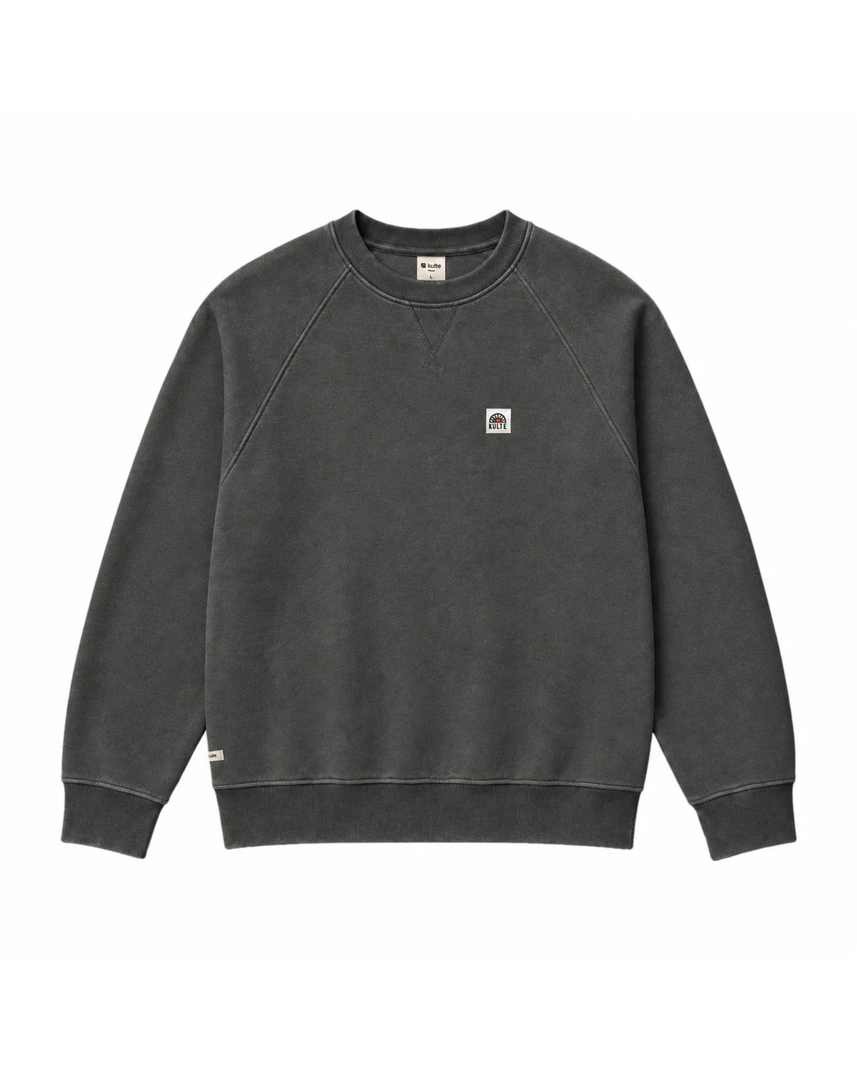 Sweat-shirt Picto Blanc/Gris