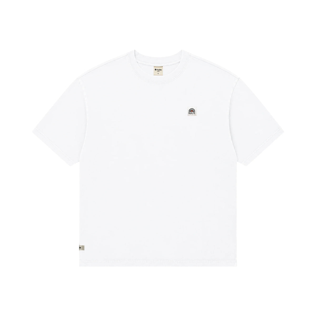 T-shirt Picto Gris/Blanc