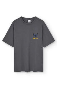 T-shirt Butterfly Wash Gris