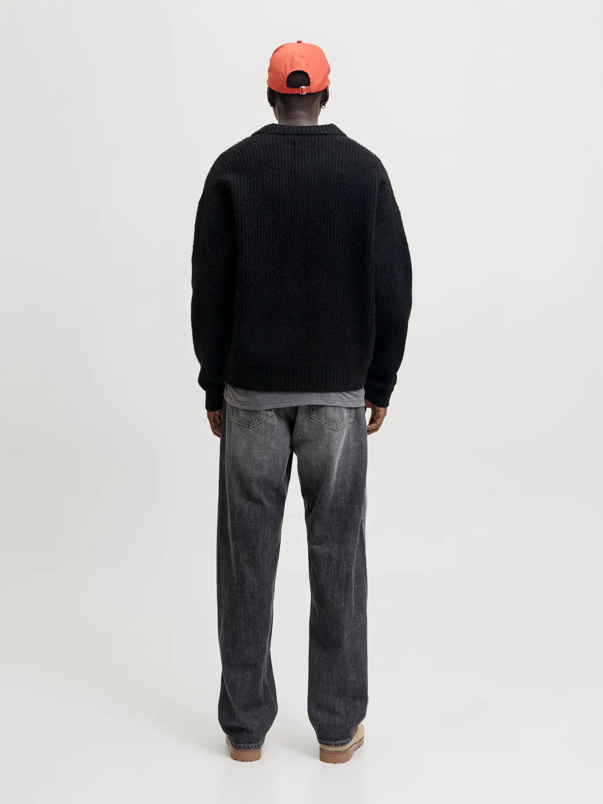 Baggy Jack and Jones Retro Noir/Gris