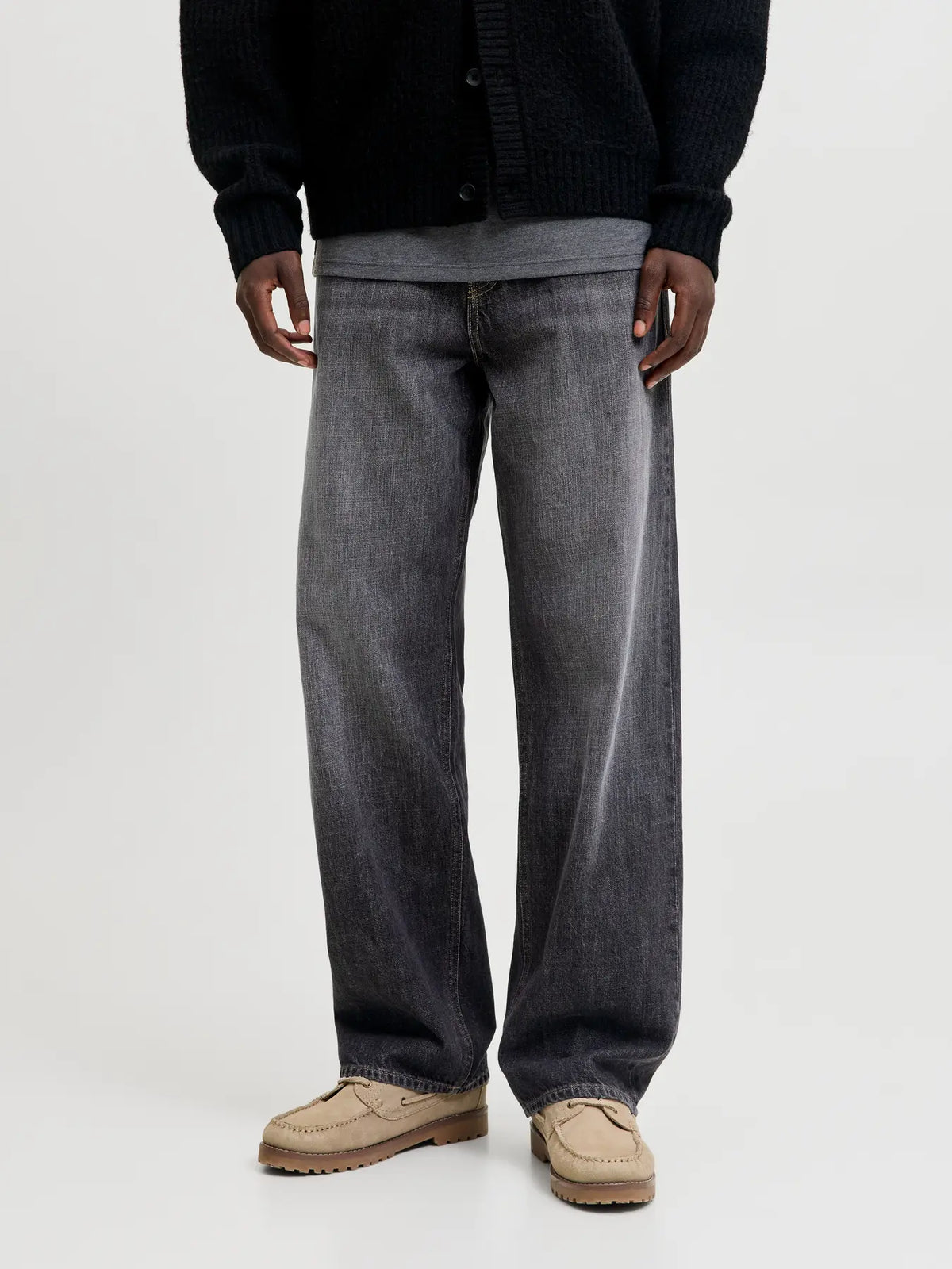 Baggy Jack and Jones Retro Noir/Gris