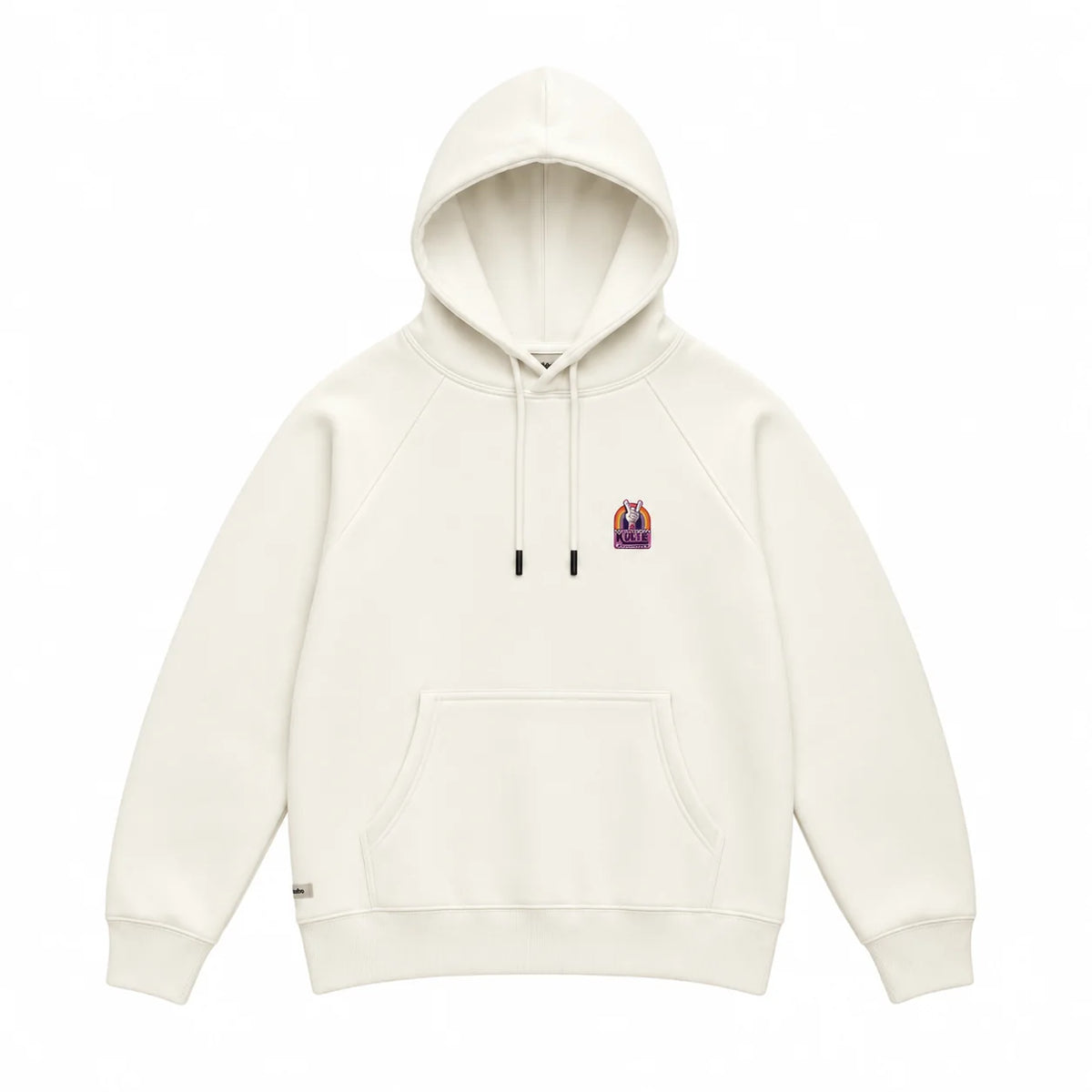 Hoodie Main Kulte Blanc