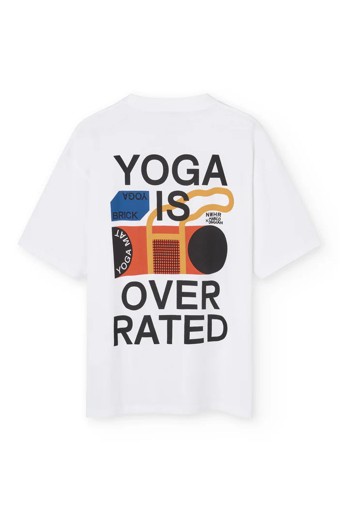 T-shirt Yoga Blanc