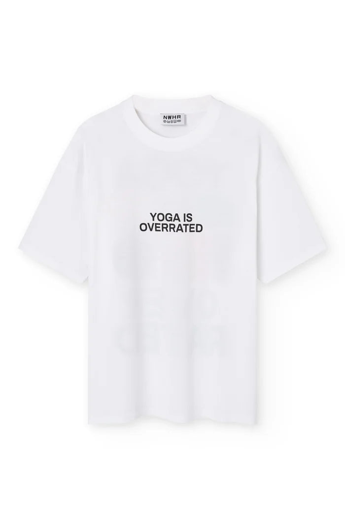 T-shirt Yoga Blanc