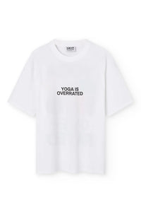 T-shirt Yoga Blanc
