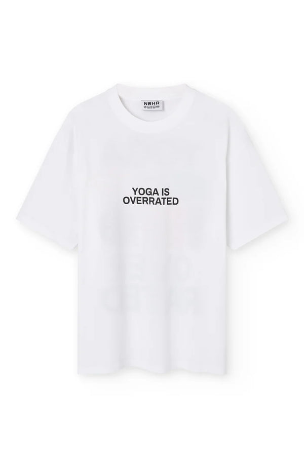 T-shirt Yoga Blanc
