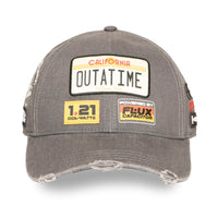 Casquette Retour Vers Le Futur Destroy Gris