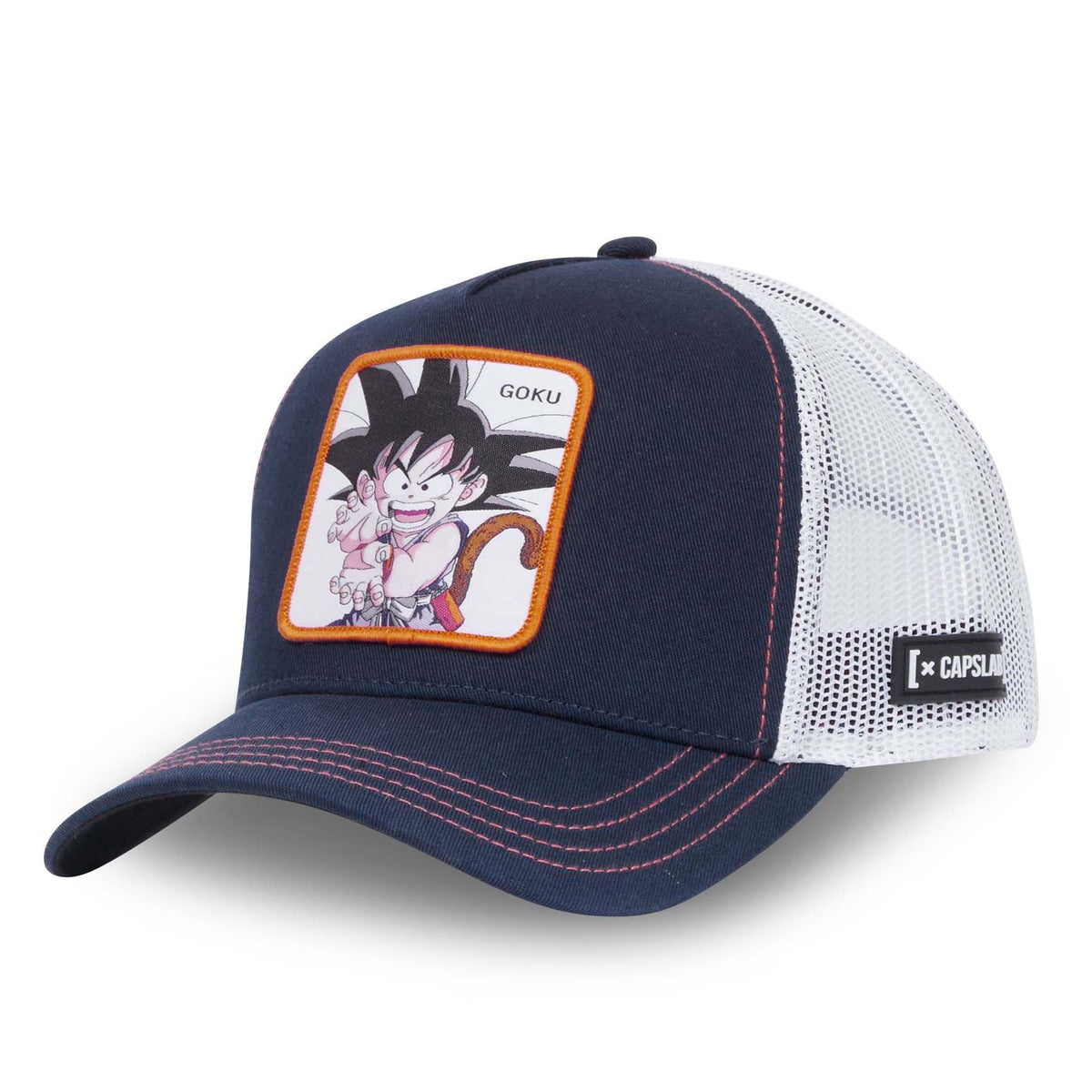 Casquette Trucker Goku Bleu