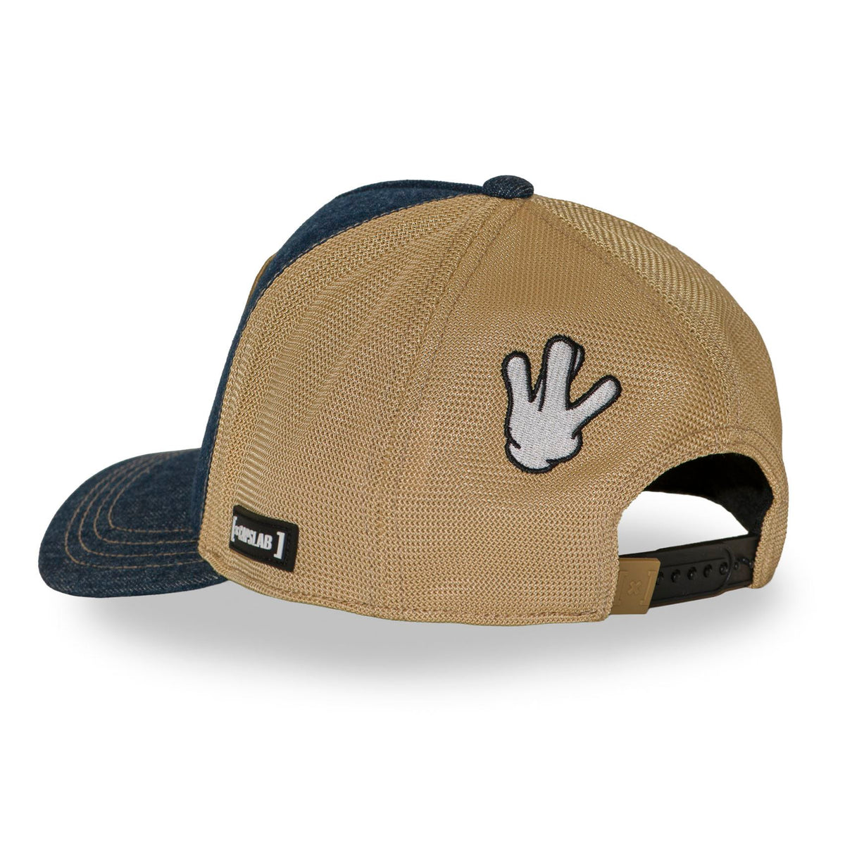 Casquette Trucker Animal Tupac Bleu