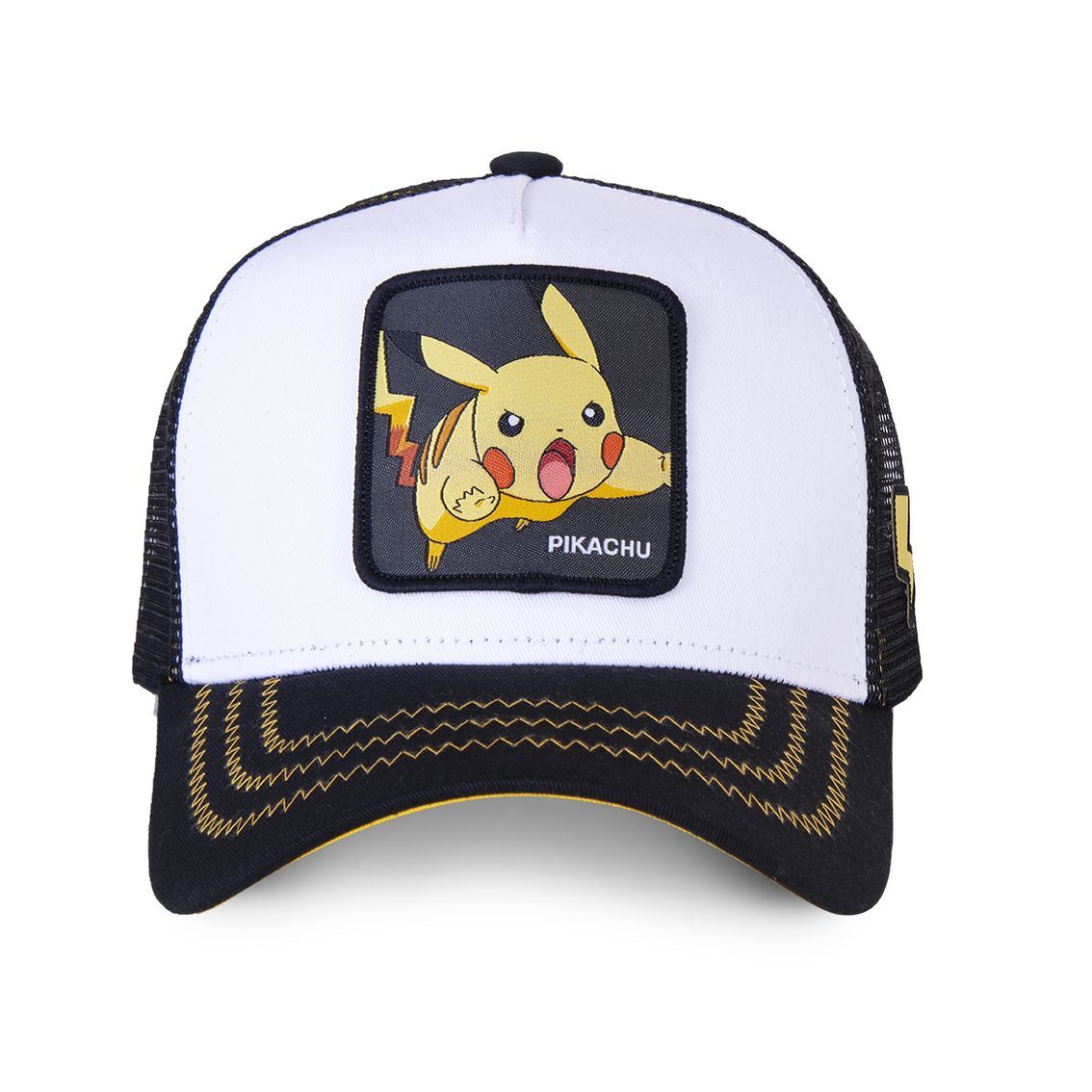 Casquette Trucker Pikachu Blanc