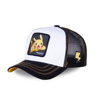 Casquette Trucker Pikachu Blanc