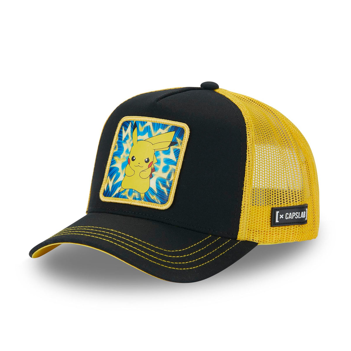 Casquette Trucker Pikachu Junior Noir
