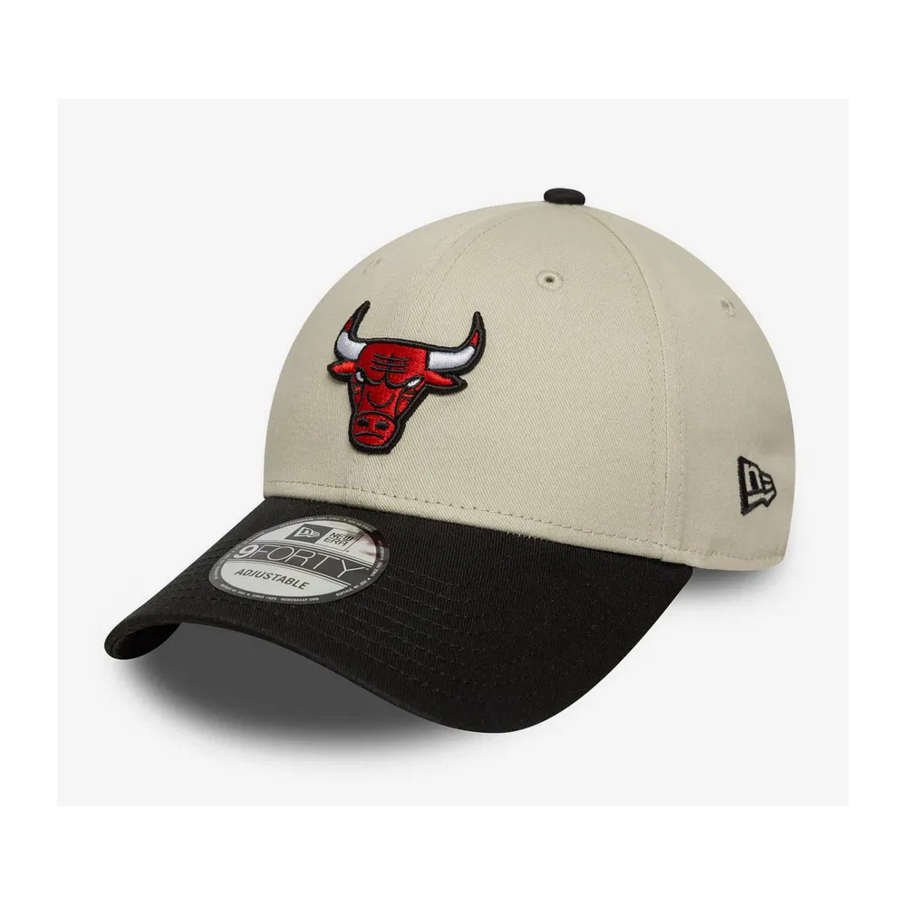 Casquette 9Forty Chicago Bulls Ivoire/Noir