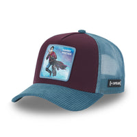 Casquette Trucker Harry Potter Velours Violet/Bleu