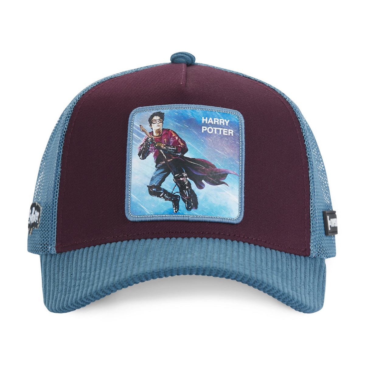 Casquette Trucker Harry Potter Velours Violet/Bleu