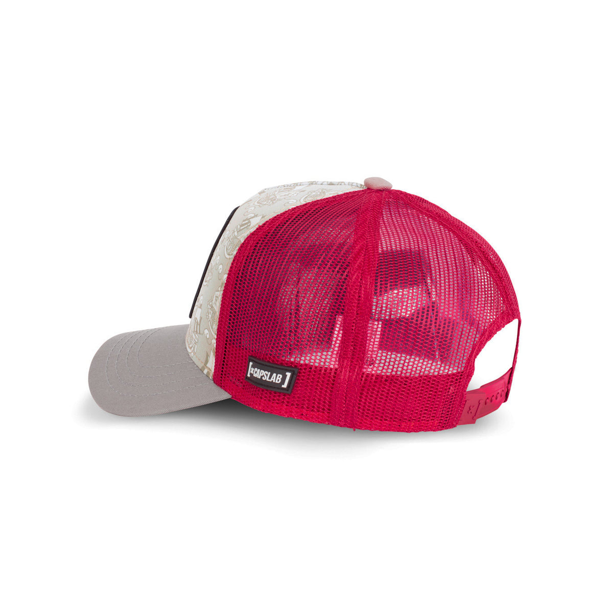 Casquette Junior One Piece Luffy Gris/Rouge