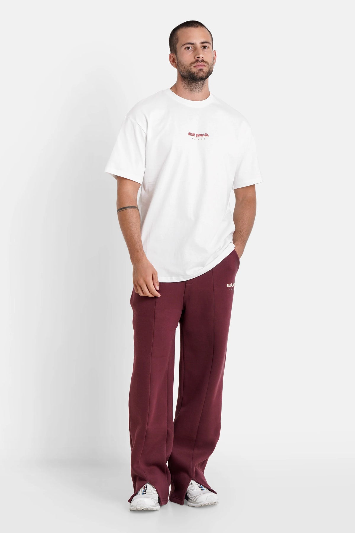 T-shirt Vibes Never Lie Blanc