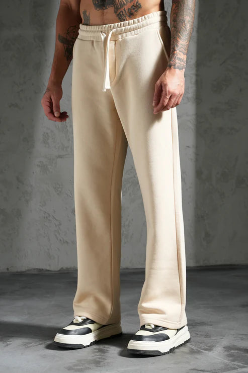 Pantalon de Jogging Gris/Noir/Beige