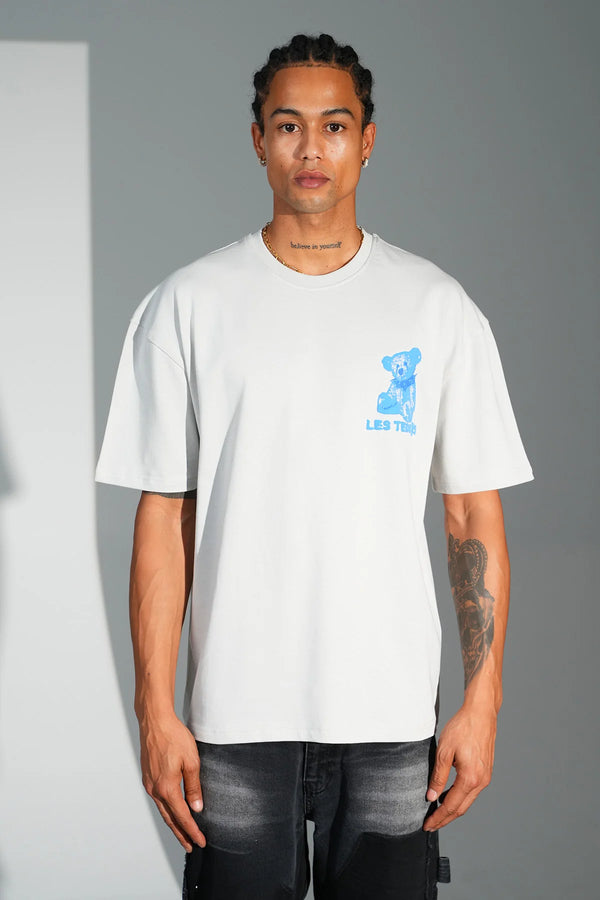 T-shirt Teddy Gris