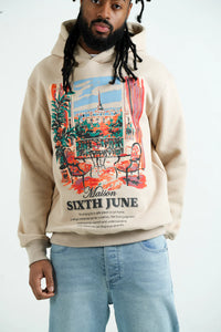 Hoodie Maison SJ Parisian Beige