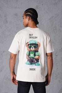 T-shirt Teddy Cute Beige