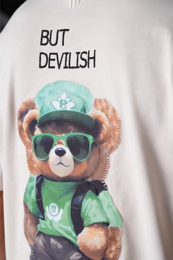 T-shirt Teddy Cute Beige