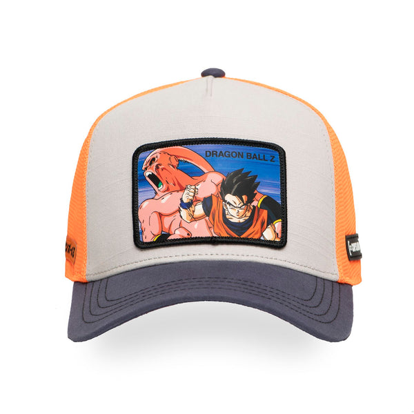 Casquette Trucker Gohan Fight Buu Orange/Blanc/Navy