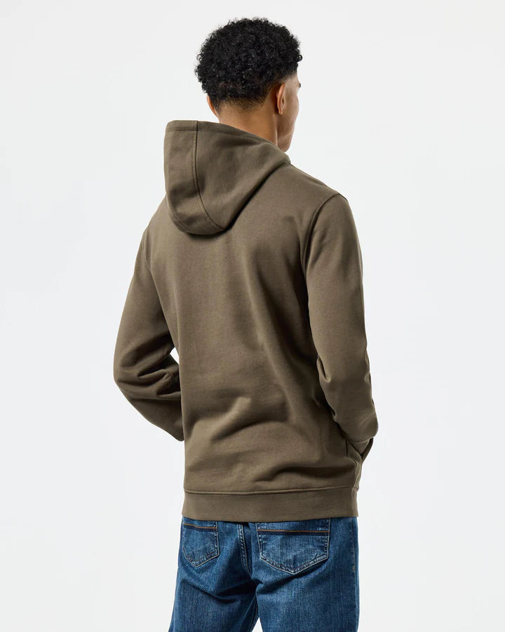 Hoodie Ribbe Kaki