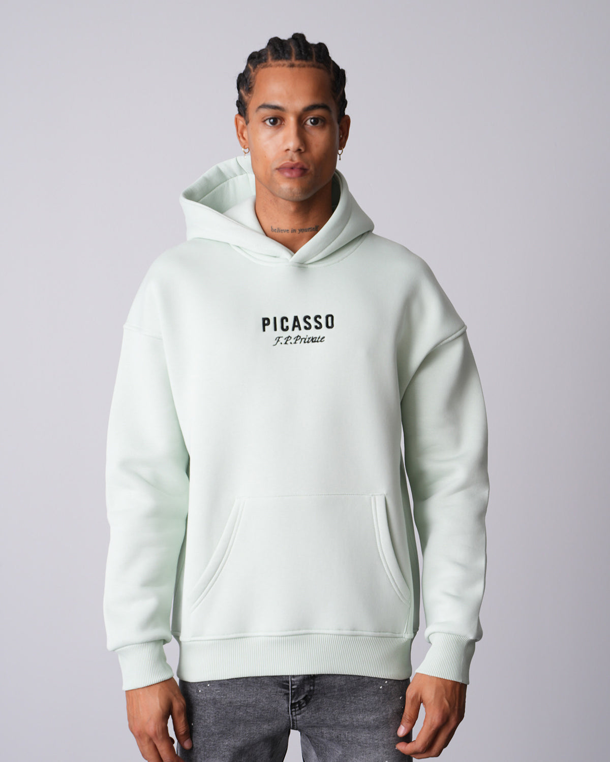 Hoodie Picasso Mint