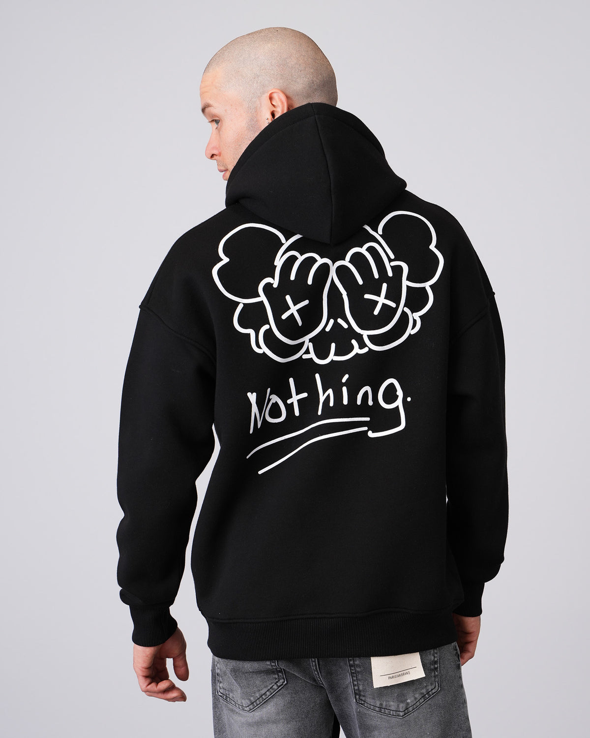 Hoodie Nothing Noir