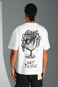 T-shirt Saint Tropez Blanc
