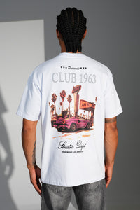 T-shirt Club 1963 Blanc