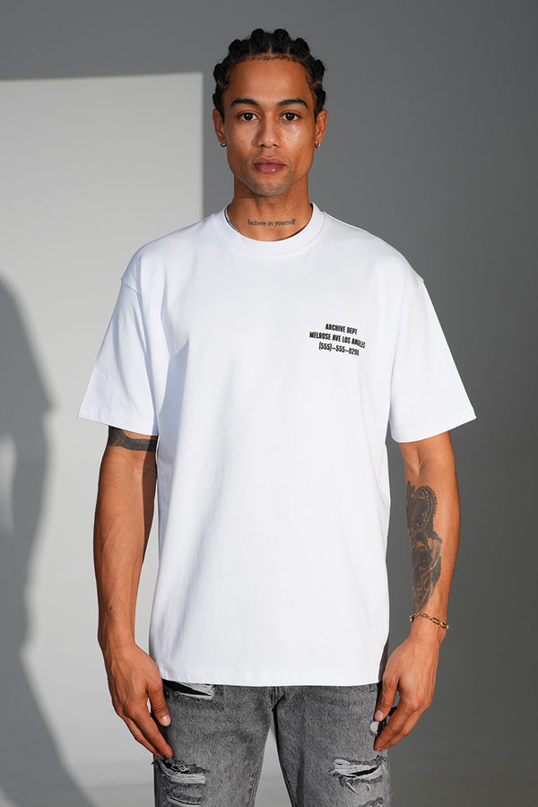 T-shirt Club 1963 Blanc