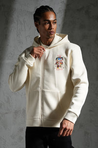 Veste Zip Casa Crème