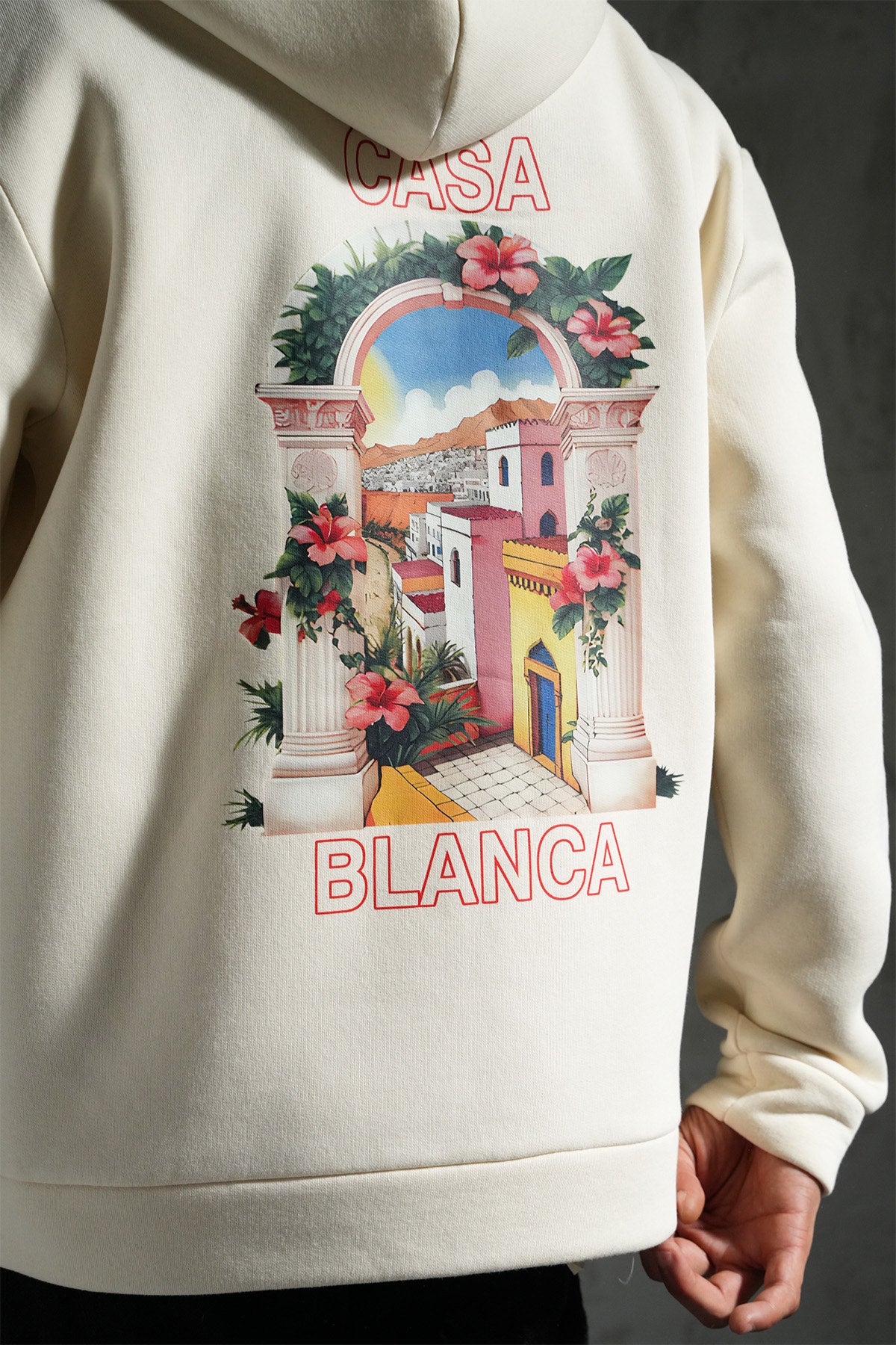 Veste Zip Casa Crème