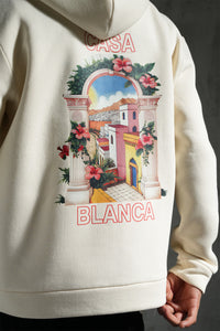 Veste Zip Casa Crème