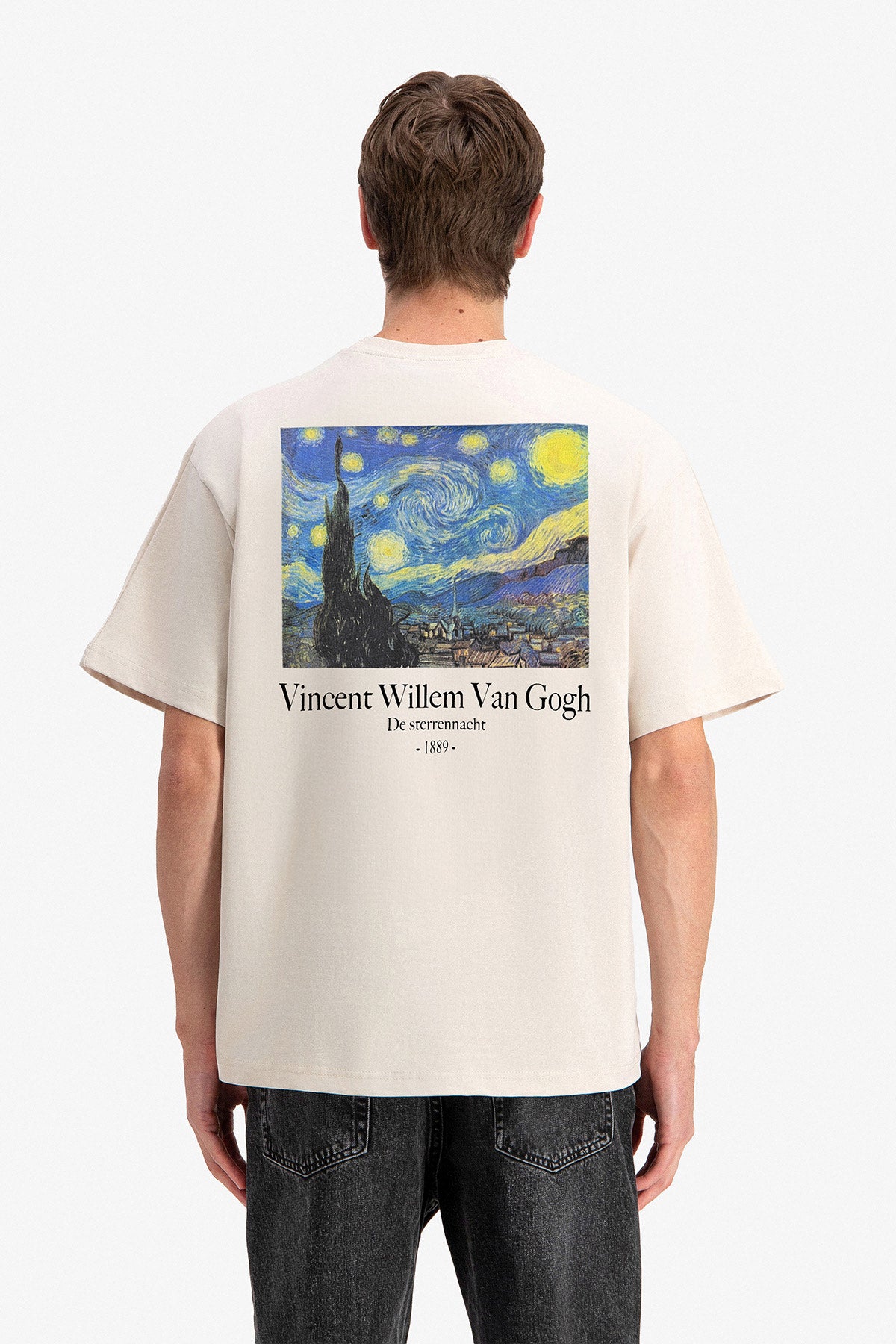 T-shirt Adj Art Van Gogh Beige