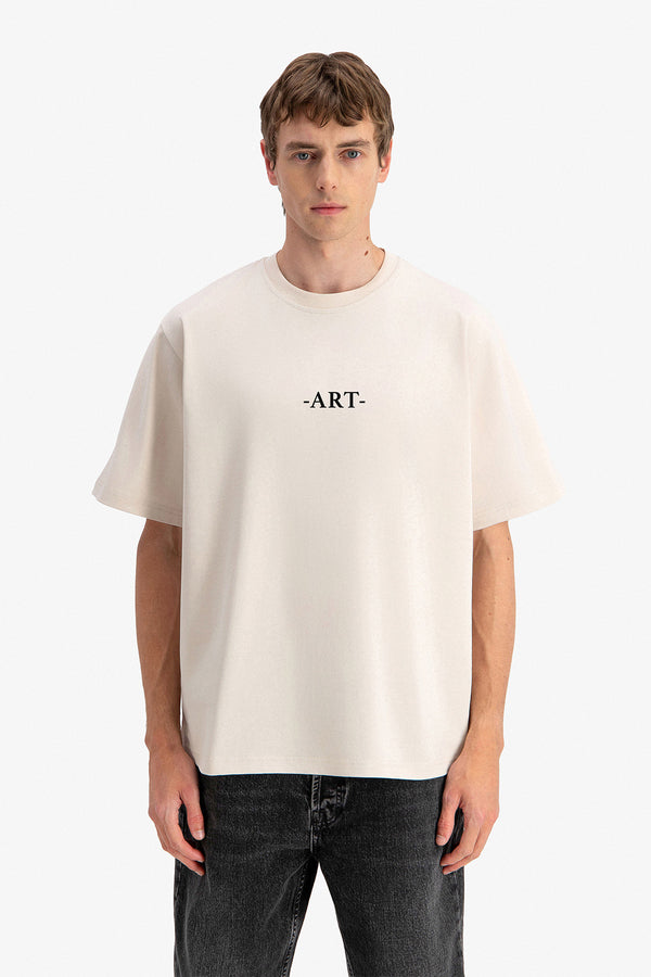 T-shirt Adj Art Van Gogh Beige