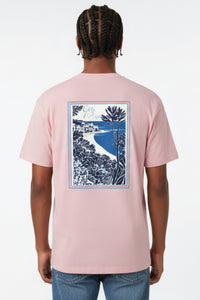 T-shirt Ikao Côte d'Azur Rose