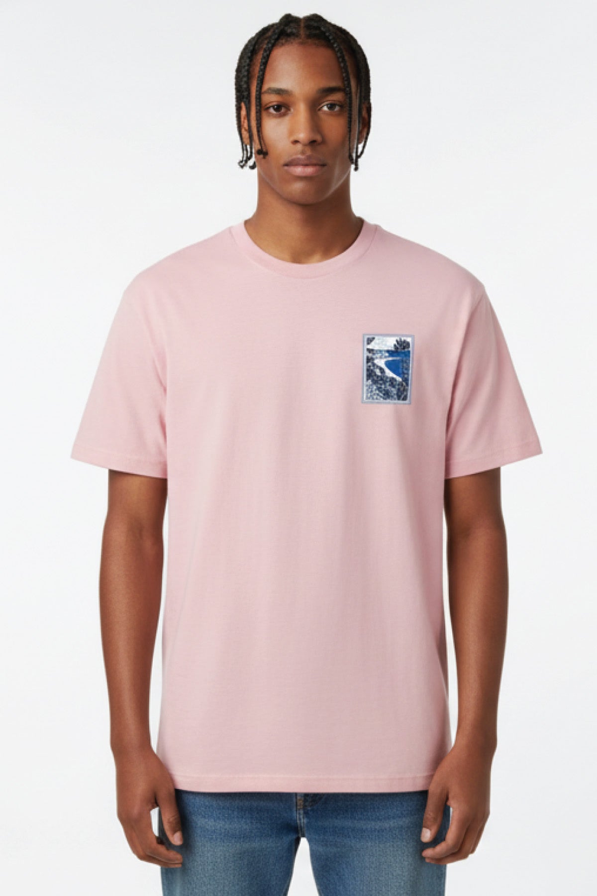 T-shirt Ikao Côte d'Azur Rose