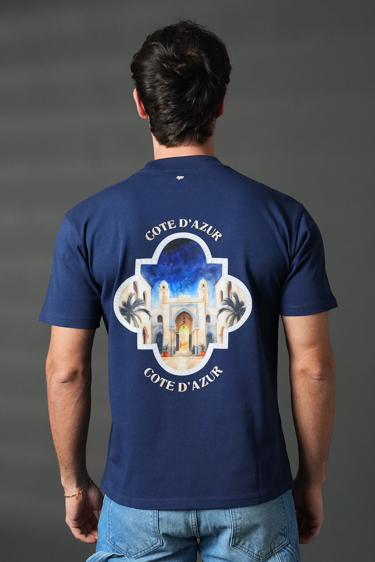 T-shirt Ikao Côte d'Azur Marine