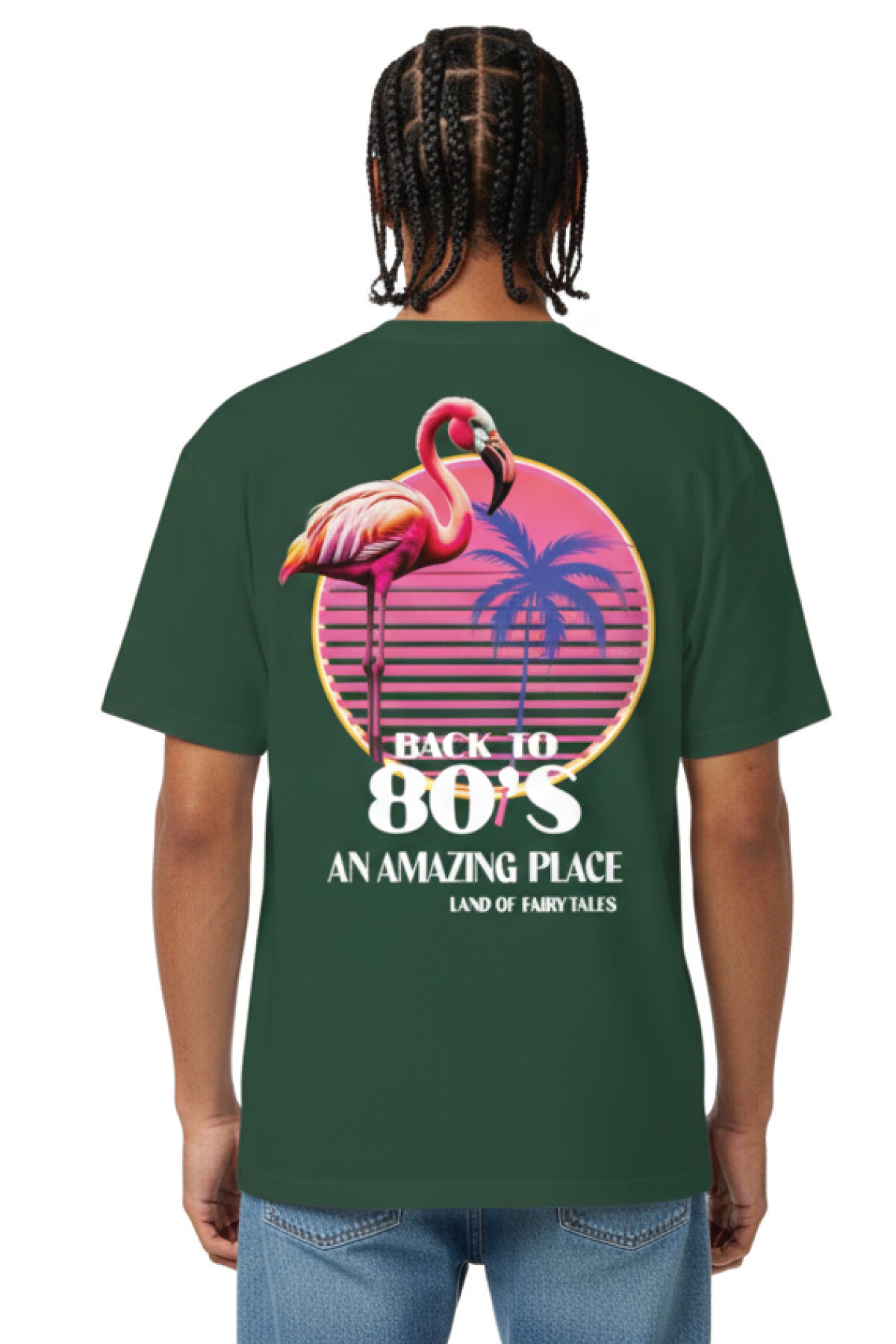 T-shirt Ikao Flamingo Vert